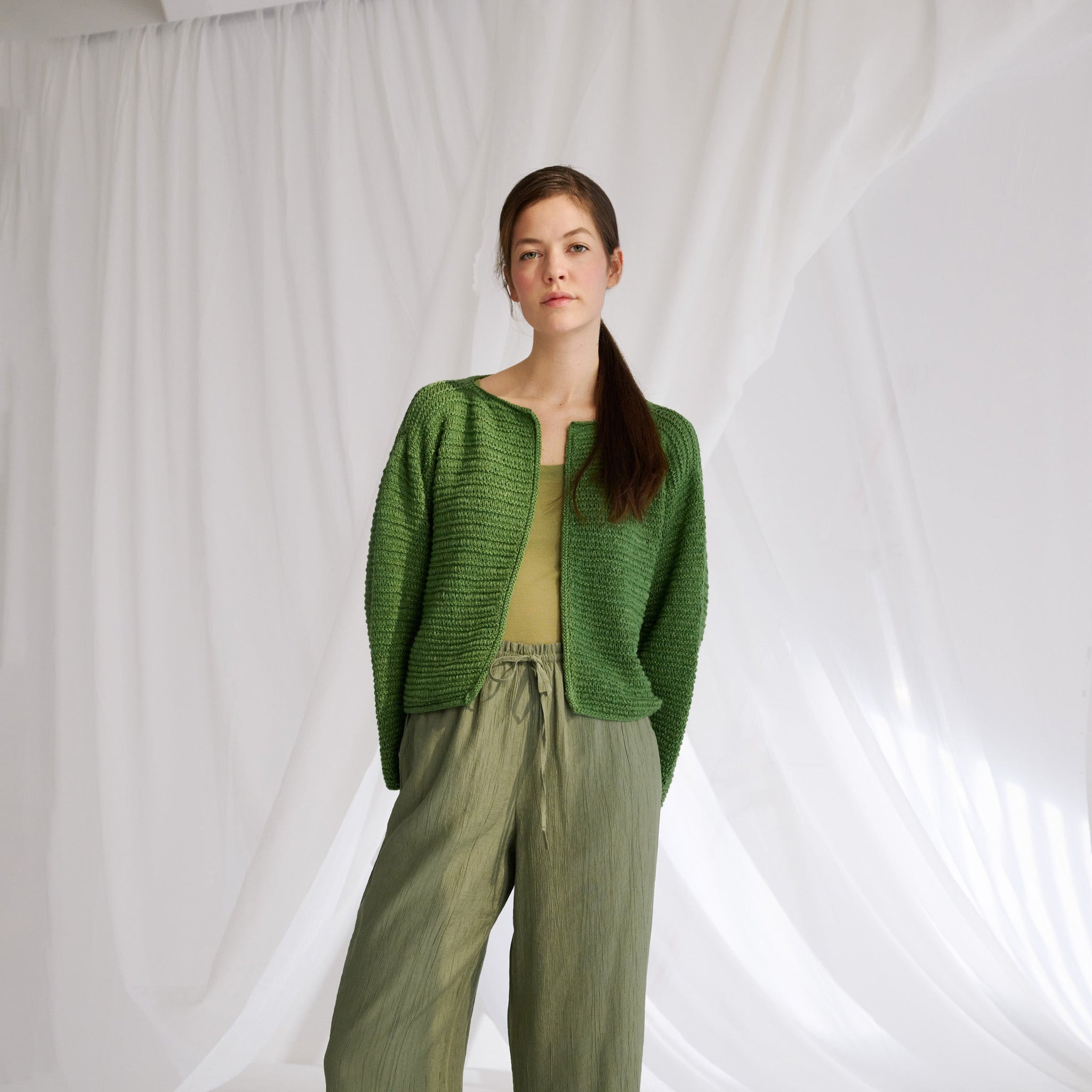 Breipakket vest met Linarte garen