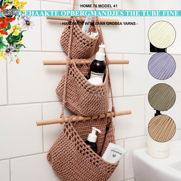 Haakpakket opbergmandjes met the Tube Fine