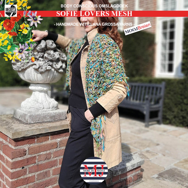 Breipakket omslagdoek Sofie Lovers Mesh
