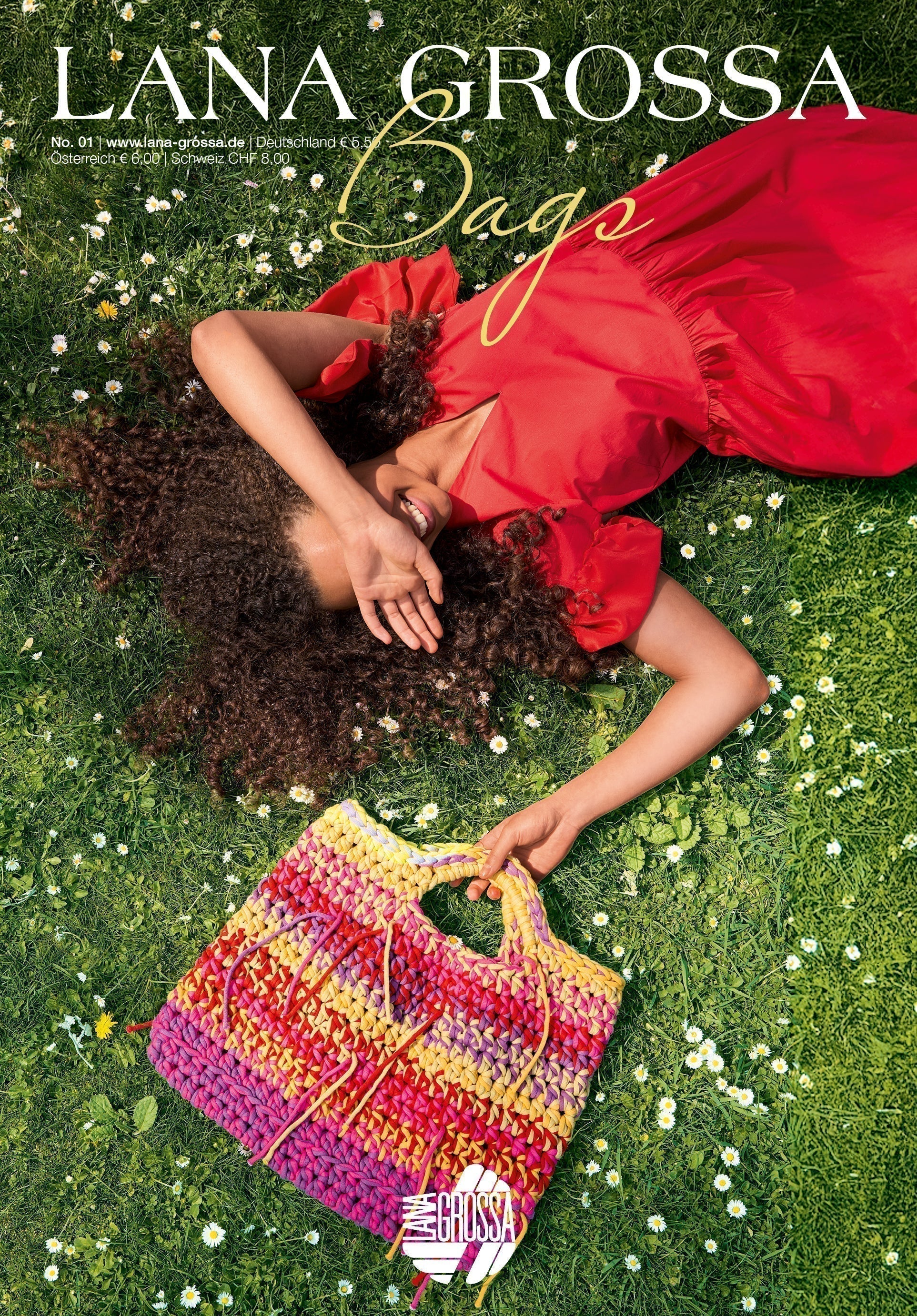 Zomerse haakprojecten: ontdek nu de tassen uit de nieuwe Lana Grossa BAGS-flyer