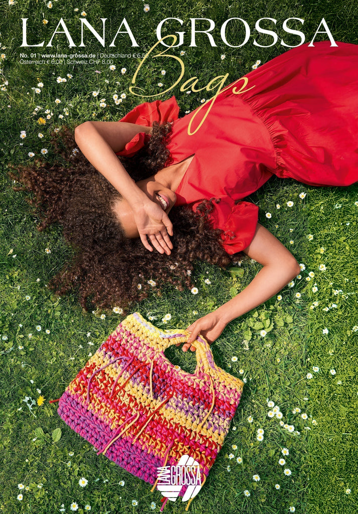 Zomerse haakprojecten: ontdek nu de tassen uit de nieuwe Lana Grossa BAGS-flyer