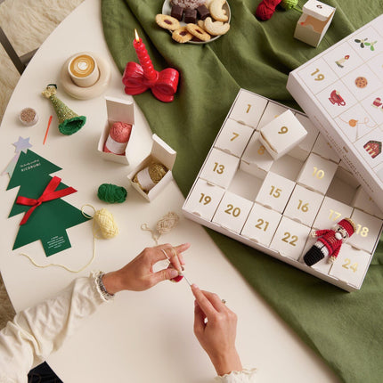 Kerstmarkt haak-en breipakketten collectie bij Garenkunst.nl