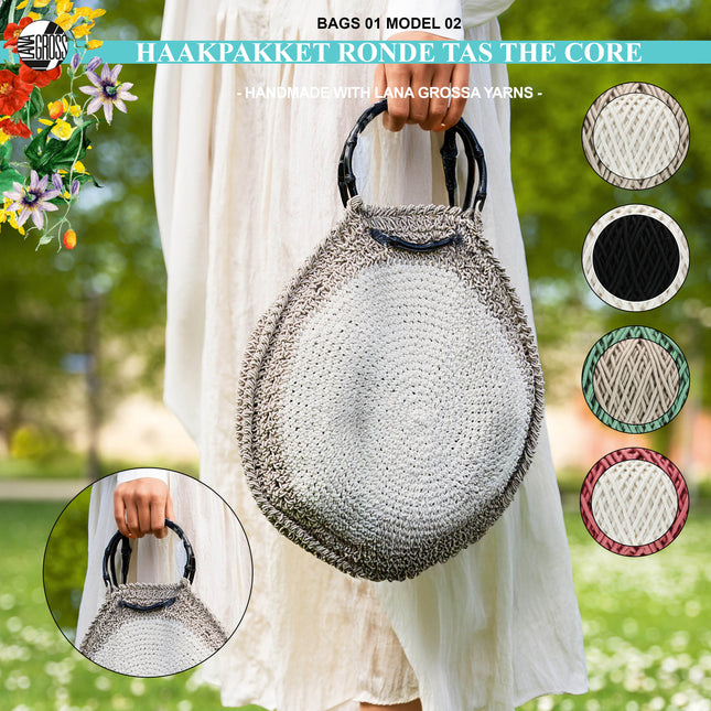 Haakpakket tas met The Core – Model 2 | Lana Grossa