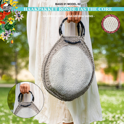 Haakpakket tas met The Core – Model 2 | Lana Grossa