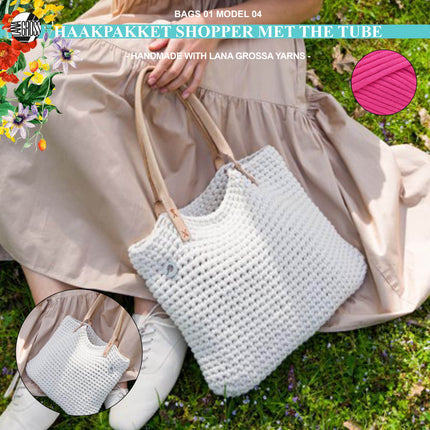 Haakpakket tas met The Tube – Model 4 | Lana Grossa