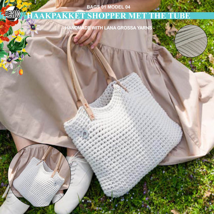 Haakpakket tas met The Tube – Model 4 | Lana Grossa