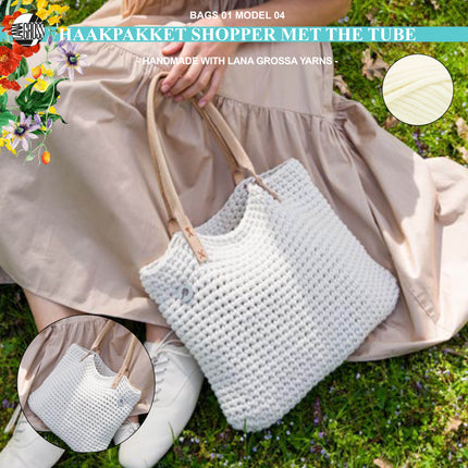 Haakpakket tas met The Tube – Model 4 | Lana Grossa