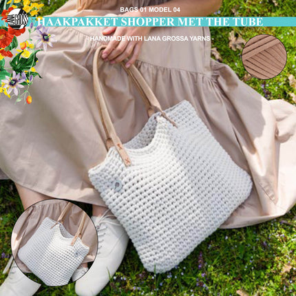 Haakpakket tas met The Tube – Model 4 | Lana Grossa