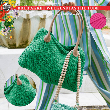Breipakket weekendtas met The Tube – Model 10 | Lana Grossa