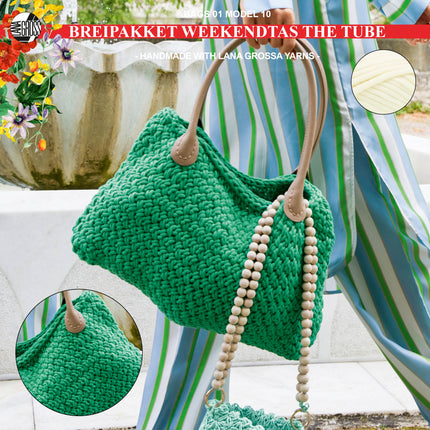 Breipakket weekendtas met The Tube – Model 10 | Lana Grossa