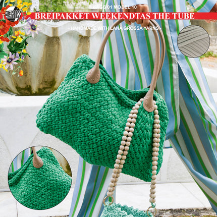 Breipakket weekendtas met The Tube – Model 10 | Lana Grossa
