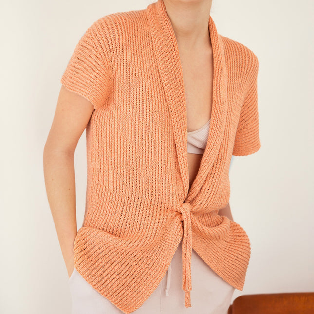 Breipakket vest met Linarte – Model 13 – Classici 20 | Lana Grossa