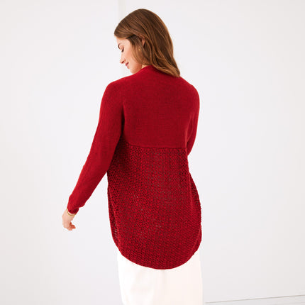 Brei- en haakpakket vest met Linarte – Model 2 – Linarte Flyer | Lana Grossa
