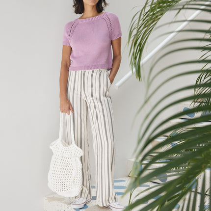 Haakpakket tas met The Tube garen model 11 van Filati Journal 65