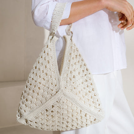 Haakpakket grannysquare tas met The Core – Model 14 – Bags 02 | Lana Grossa