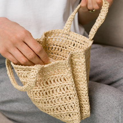 Haakpakket paperbag - The Bast – Model 13 – Bags 03 | Lana Grossa