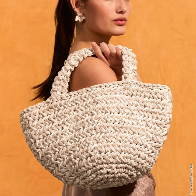 Haakpakket mandtas met The Bast & The Loop– Model 3 – Bags 03 | Lana Grossa