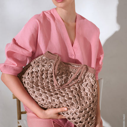 Haakpakket granny square shopper - The Bast & The Core – Model 8 – Bags 03 | Lana Grossa