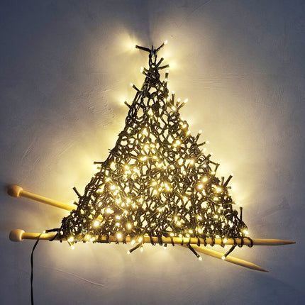 Breipakket Lichtpuntje Dark – een stralend breiobject voor de feestdagen | Breiatelier