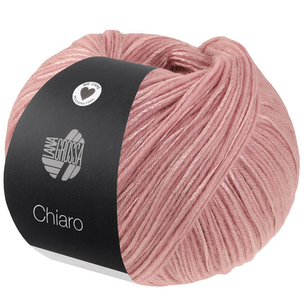 Chiaro glanzend effectgaren bol kleur Oudroze van Lana Grossa bij Garenkunst.nl