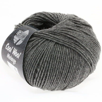 Cool Wool merinogaren kleur donkergrijs van Lana Grossa bij Garenkunst.nl