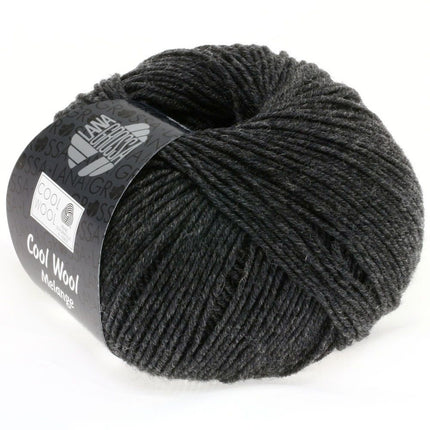 Cool Wool merinogaren kleur antraciet van Lana Grossa bij Garenkunst.nl