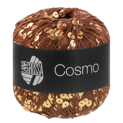 Cosmo pailletten effectgaren kleur bruin van Lana Grossa bij Garenkunst.nl (007)
