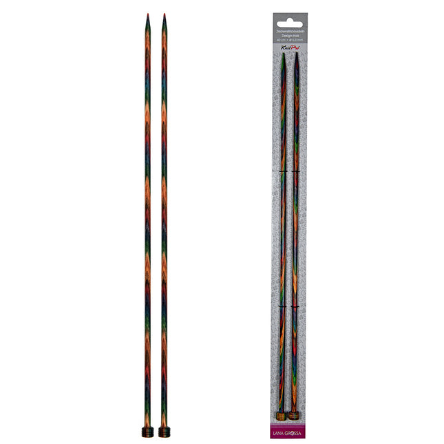 Design houten breinaalden 4 mm 35 cm | Lana Grossa