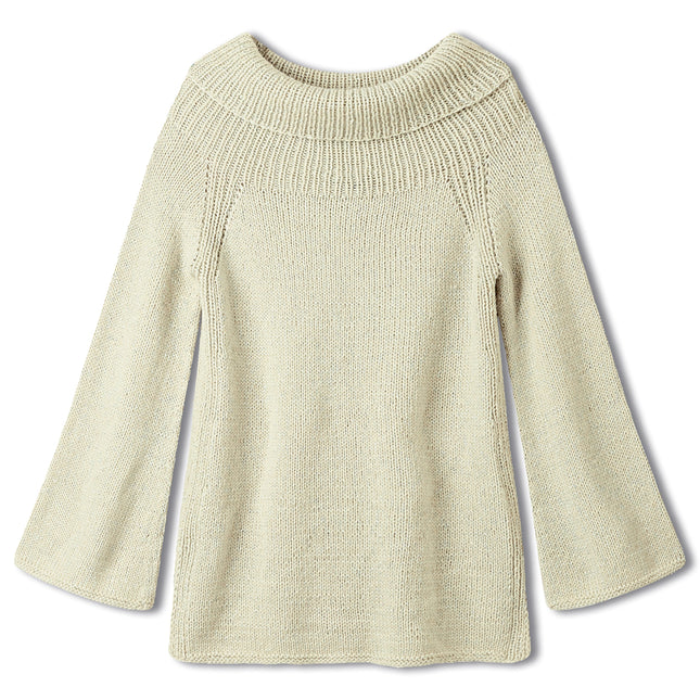 Chiaro off-shoulder trui van Lana Grossa bij Garenkunst.nl