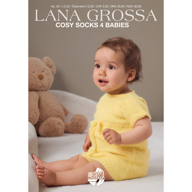 Cosy Socks 4 Babies magazine | Breien voor baby's | Lana Grossa