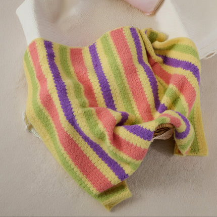 Haakpakket babydeken model 9 Cosy Socks 4 Babies van Lana Grossa, originele foto