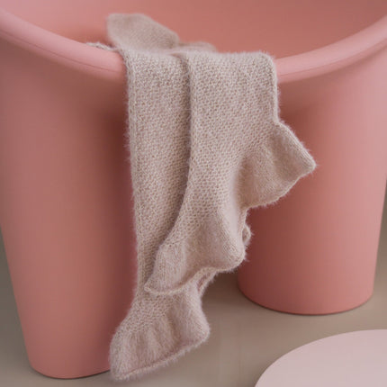 Close-reipakket sjaal met volant model 4 Cosy Socks Leporello van Lana Grossa