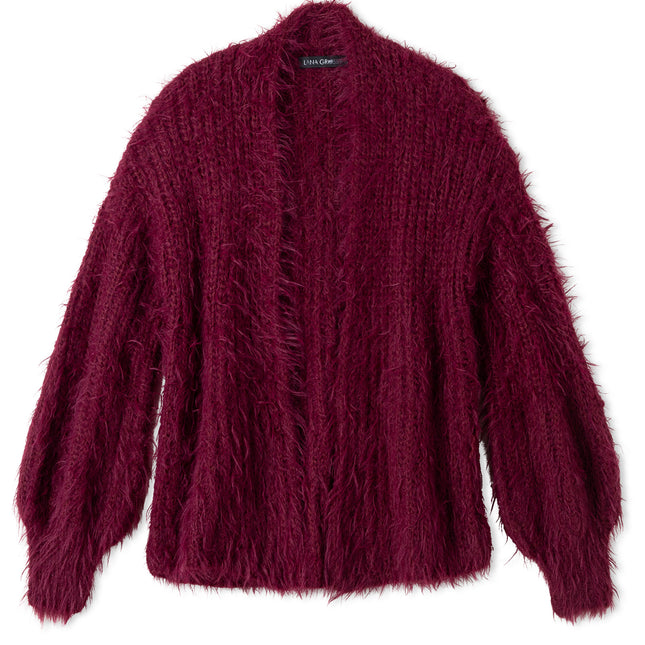 Oversized vest gebreid met Basta van Lana Grossa, Model 37 uit Journal 72
