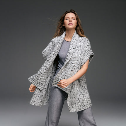 Breipakket mouwloos vest – Brigitte No. 2 & Cosmo – Model 10 – Nera No. 3 | Lana Grossa