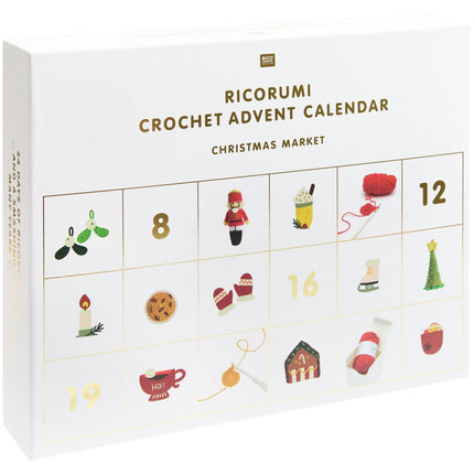Haakpakket Christmas Market Adventskalender – Ricorumi | Rico Design