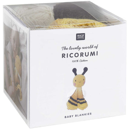 Verpakking Ricorumi Haakset Biene Baby Blankies van Rico Design