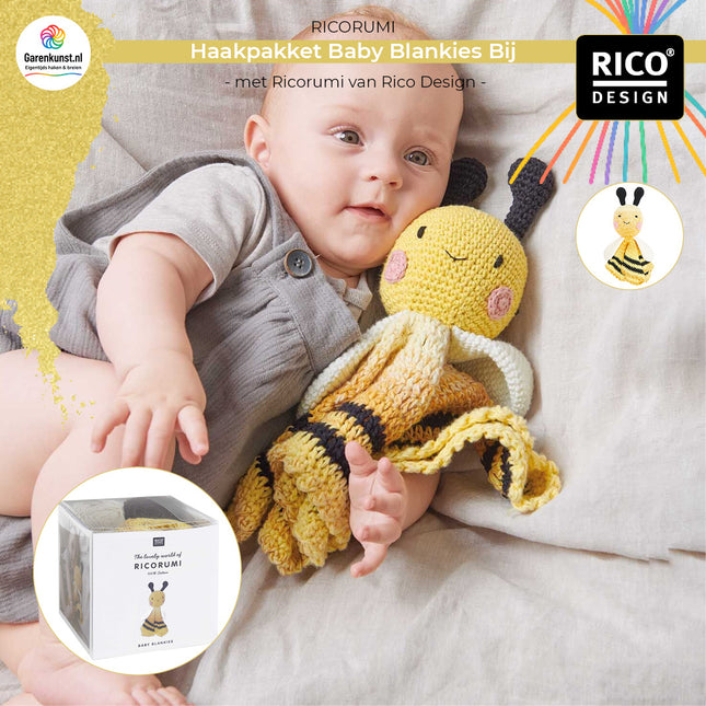 Haakpakket Baby Blankies Bij van Ricorumi Rico Design bij Garenkunst.nl