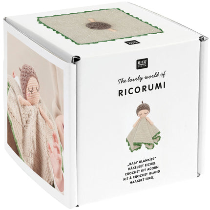 Verpakking Ricorumi Haakset Eichel Baby Blankies van Rico Design