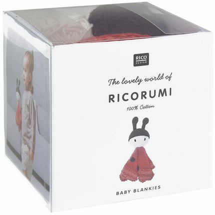 Verpakking Ricorumi Haakset Marienkäfer Baby Blankies van Rico Design