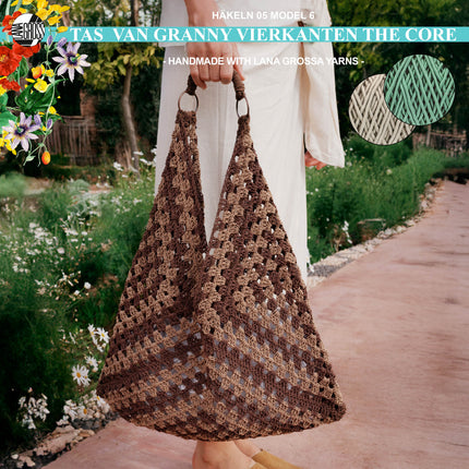 Haakpakket tas met The Core – Model 6 – Häkeln 05 | Lana Grossa