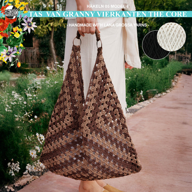 Haakpakket tas met The Core – Model 6 – Häkeln 05 | Lana Grossa