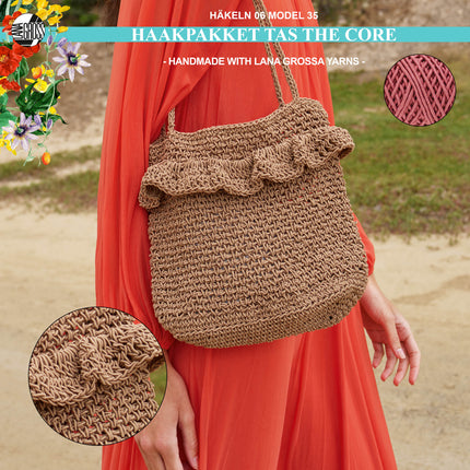 Haakpakket tas met The Core – Model 35 – Häkeln 06 | Lana Grossa