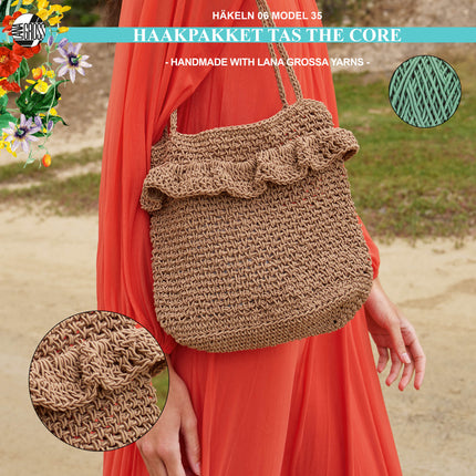 Haakpakket tas met The Core – Model 35 – Häkeln 06 | Lana Grossa