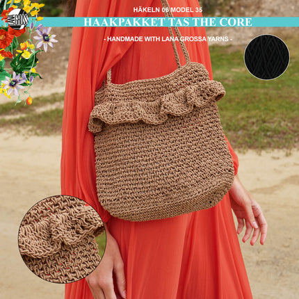 Haakpakket tas met The Core – Model 35 – Häkeln 06 | Lana Grossa