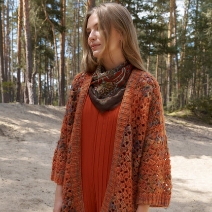 Haakpakket vest met Picasso – Model 9 – Häkeln 07 | Lana Grossa