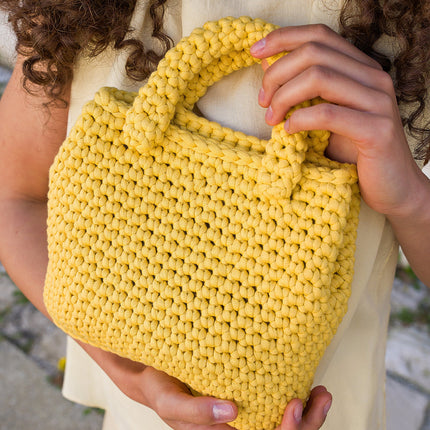 Haakpakket tas city-mini met The Tube – Model 16  – Bags 01| Lana Grossa