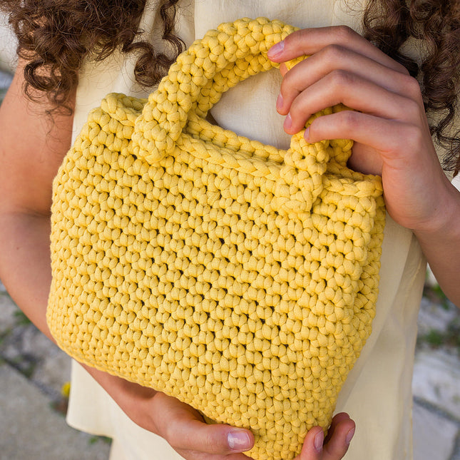 Haakpakket tas city-mini met The Tube – Model 16  – Bags 01| Lana Grossa