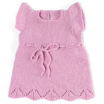 Breipakket babyjurkje met Ecopuno – Model 38 – Infanti 22 | Lana Grossa