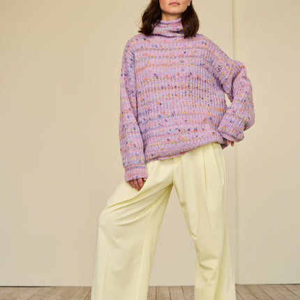 Breipakket trui met col – Cassata – Model 25 – Lookbook 19 | Lana Grossa