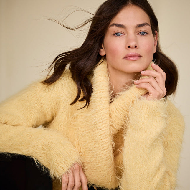 Breipakket wikkelvest – Basta – Model 35 – Lookbook 19 | Lana Grossa